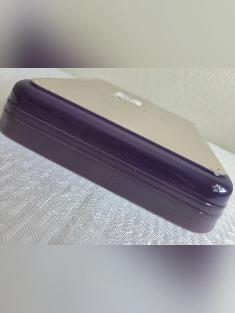 Le Creuset Square Baking Dish 23cm 9x9 ULTRA VIOLET Purple Discontinued HTF NWOB